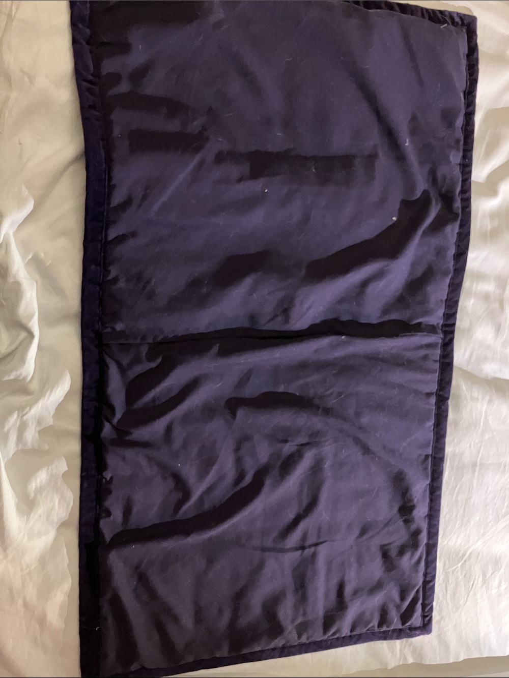 Purple velvet king pillow cover pillowcase - Picture 5 of 5